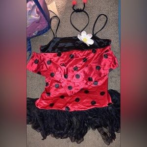Juniors Lady Bug Costume